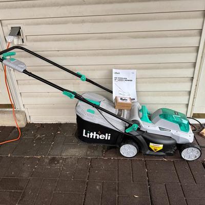 Lithehi 20V Cordless 13” Lawn Mower 