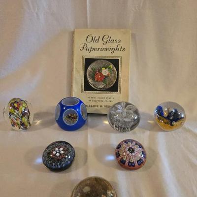 Vintage Paperweights And Old Glass Paperweights Book