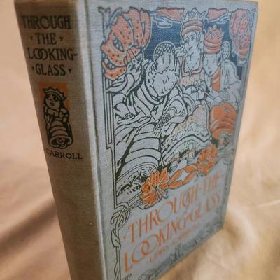 Antique Book: Through The Looking Glass - 1902