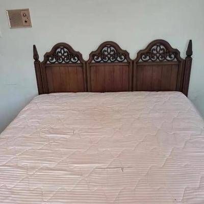 Vintage MCM Johnson And Carper Headboard