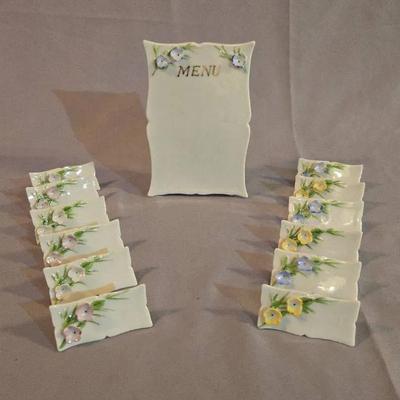 Le Fleur Menu And Placecards By Shafford