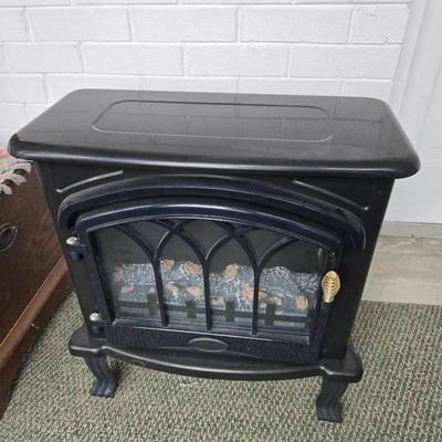 Portable Electric Heater - Faux Stove Style