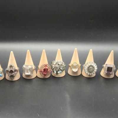 Size 9 Ring Lot Includes Hespera