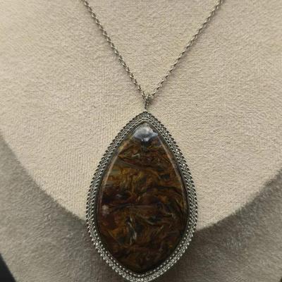 Hespera Pietersite Necklace 