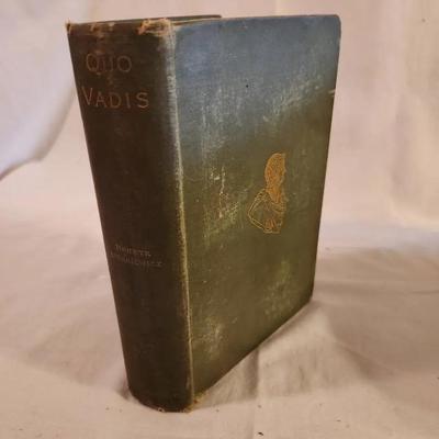 Antique Book: Quo Vadia 1897