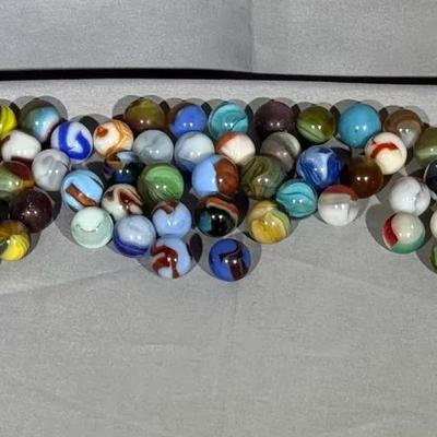 Vintage Toy: Glass Marbles 
