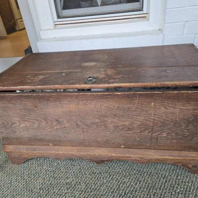 Vintage Wooden Chest