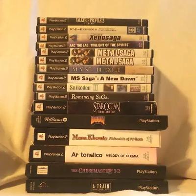 EFF022- Huge PS2 Game Lot #4!