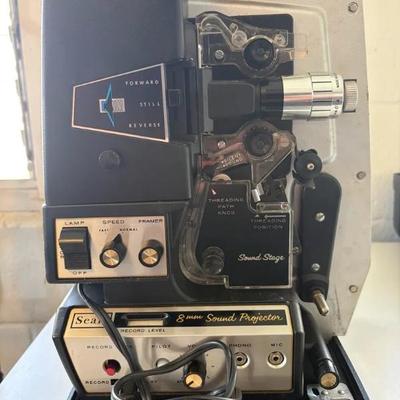 EFF163 Vintage Sears 8mm Sound Projector