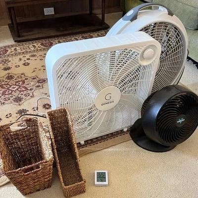 EFF203 Various Fans And Office Items
