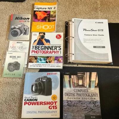 EFF014 - Photography Book & Camera Manual Lot