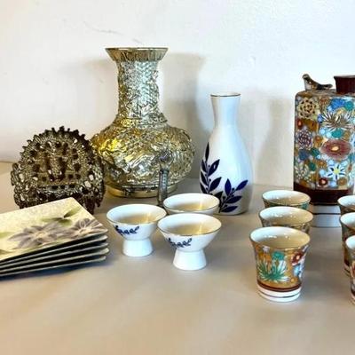 EFF026 Japanese Sake Sets And Decor 
