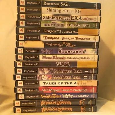 EFF008- Huge PS2 Game Lot #2!
