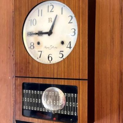 EFF177 Vintage Rhythm 5 Monthly Mini Grandfather Clock 
