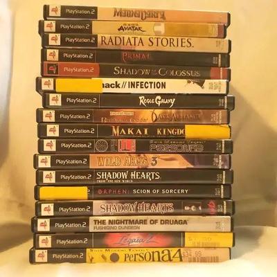 EFF017- Huge PS2 Game Lot #3!