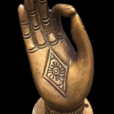 Sale Photo Thumbnail #55: Brass Hand