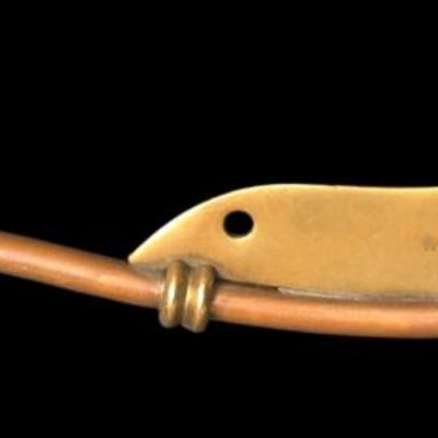 Sale Photo Thumbnail #53: Antique Brass Whistle