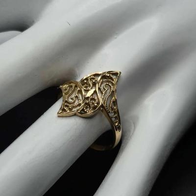 Filigree Ring Size 7.75