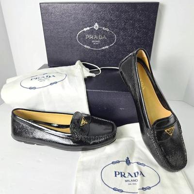 Authentic Prada Calzature Donna Loafers - Size 7.5