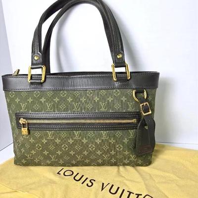 Authentic Louis Vuitton Monogram Mini Lucille Handbag 