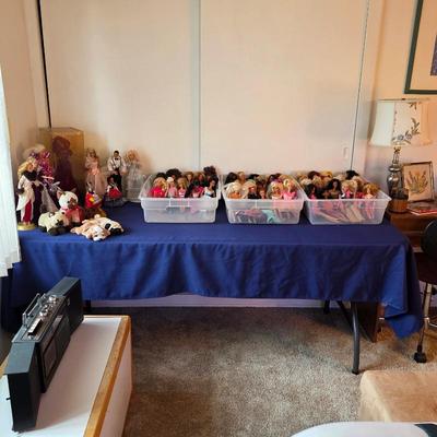 Vintage Barbie dolls