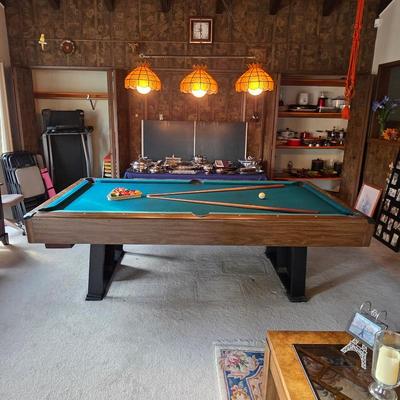 1973 Brunswick Ambassador pool table