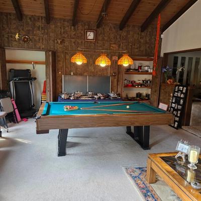 1973 Brunswick Ambassador pool table
