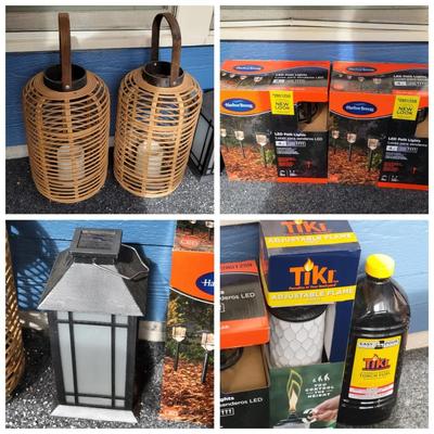 Lanterns, Path Lights, Garden Torch, Etc