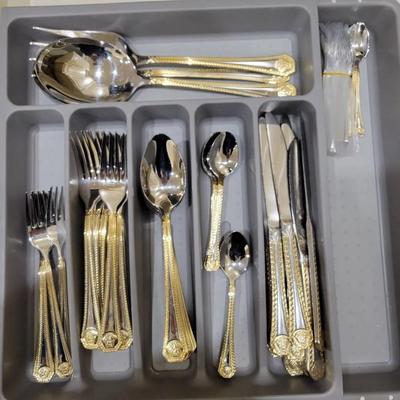 Set of 18/10 Stainless Flatware