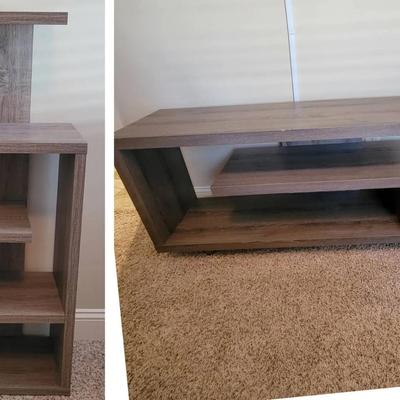 Entertainment Center & Bookshelf