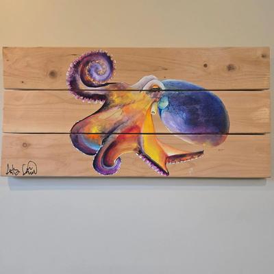 Original Anthony Catucci Painting 35.5" x 17.5"