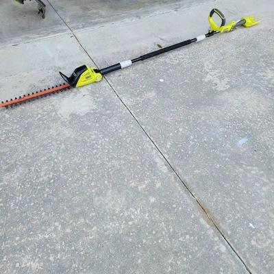 Ryobi 40V Cordless Pole Hedge Trimmer w/Extension (no battery or charger)