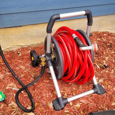 Gorilla Hose Reel with Heavy Duty Hose