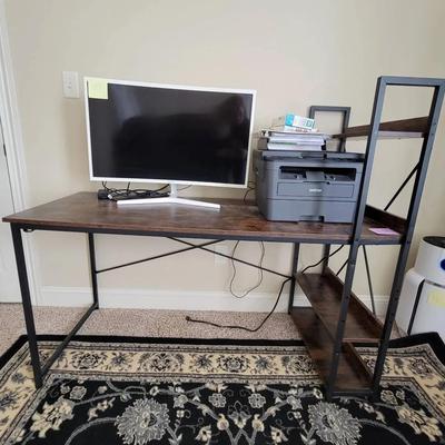 Computer Desk (matches lot 152) contents not included