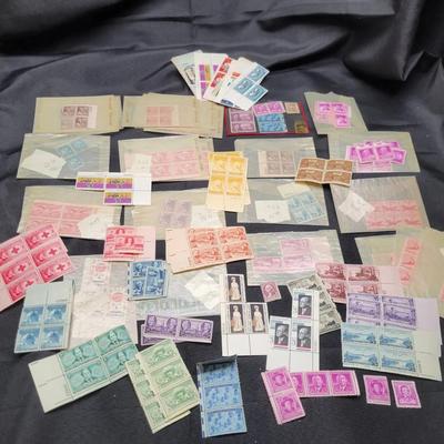 Vintage Postage Stamp Collection | Sheets, Blocks & Singles | U.S. & International