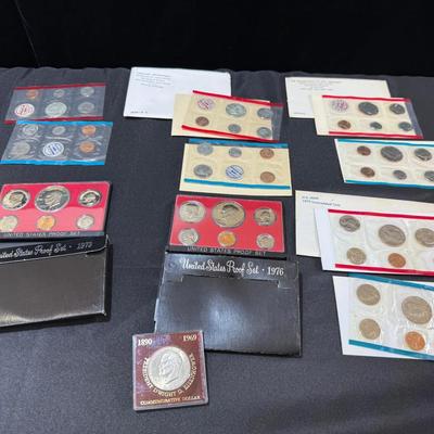 U.S. Proof & Uncirculated Coin Sets | 1969–1979 | Bicentennial Proofs & Eisenhower Dollar