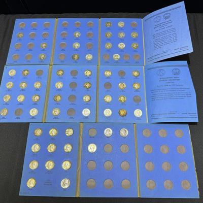 Washington Quarters | 53 Silver (1934–1964) + 4 Clad (1965–1968) | 3 Albums