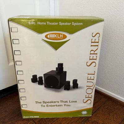 IWKLH Seoul Series 6-Pc Home Theater Speaker System | Model HTA-408 | New In Box