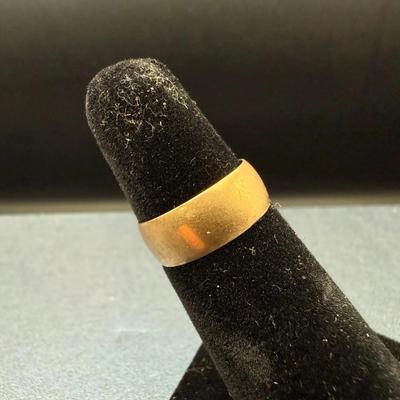 10K Solid Gold Band Ring | 2.29g | Evaluated by Jeweler