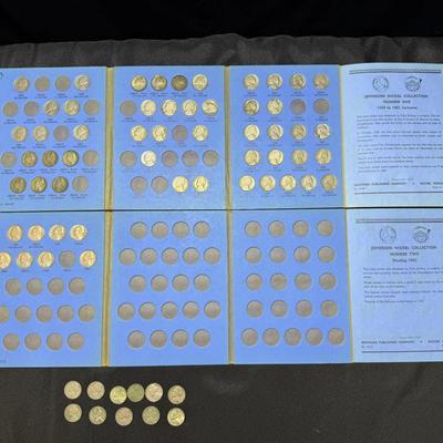 Jefferson Nickels | 65 Coins | Albums & Loose | 1938–1966