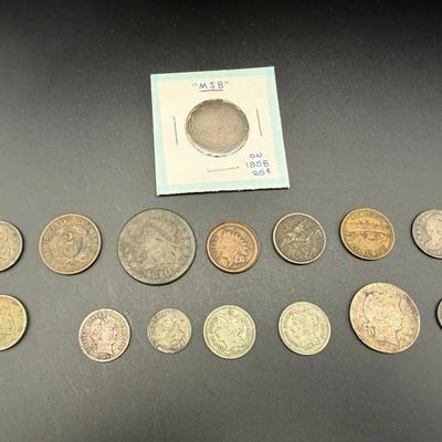 19th Century U.S. Coinage Lot | Seated Liberty, Capped Bust & Indian Head Cents | 1800s
