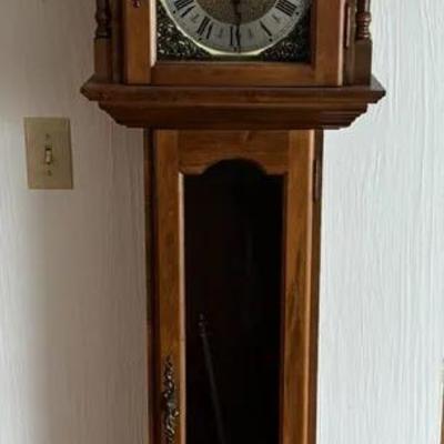 Vintage Emperor Grandfather Clock (Needs Some Repair)