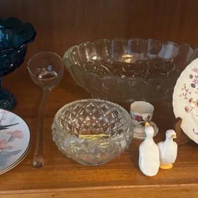 Miscellaneous Glassware & Trinkets