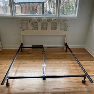 Cream Headboard & Frame