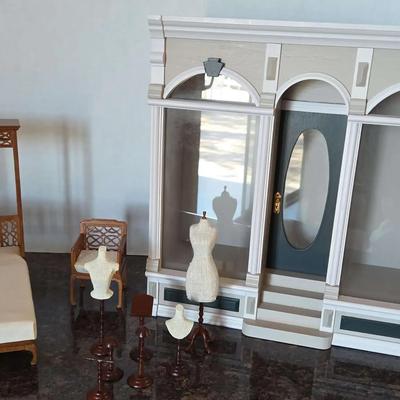 Vintage Emporium Miniatures Apartment Furniture - Apartment, Dress Forms, Mannequins, Porch