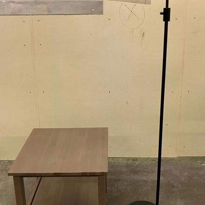 Dimmable Floor Lamp and Ikea Side Table
