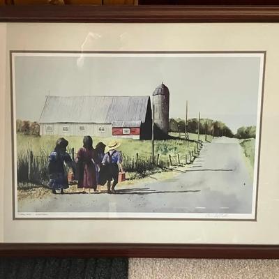 752/1400 "Coming Home" Signed Second Edition Print