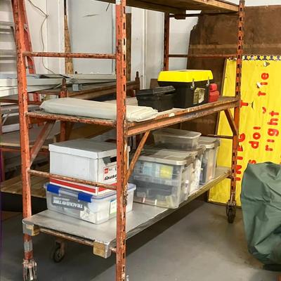 Pair of 6-Ft Tall x 4-Ft Deep Scaffolding (CARNEGIE)