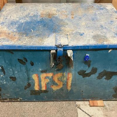 Large Metal Storage Box #2 (CARNEGIE)