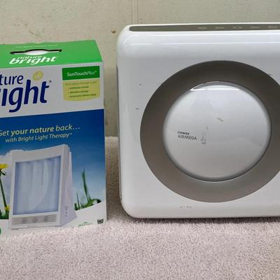 Nature Bright SunTouch Plus Light Therapy and Coway Airmega Air Purifier